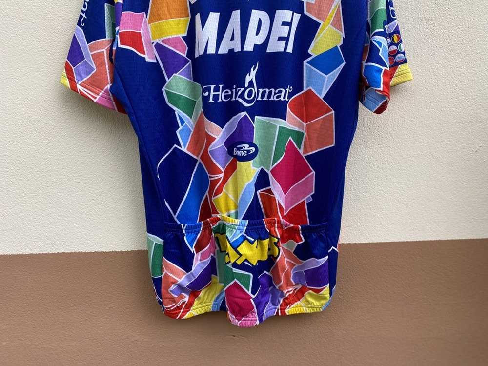 Bicycle × Jersey × Vintage Vintage 90s Mapei Jers… - image 7