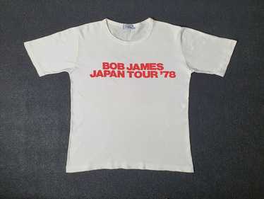 Band Tees × Rare × Vintage 1978 BOB JAMES Japan T… - image 1