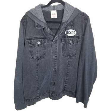 Ac dc denim jacket best sale