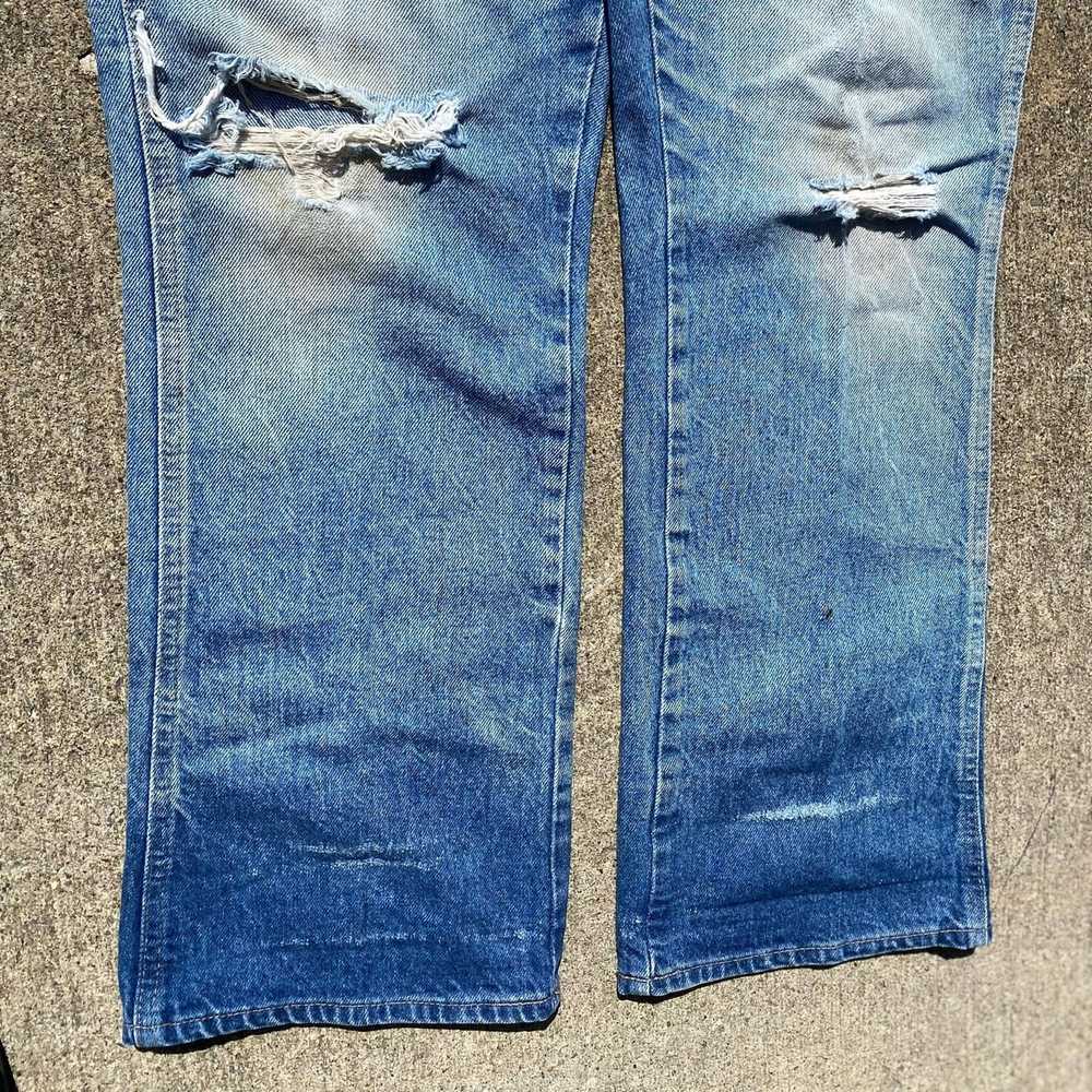 Vintage 1980s Rustler Flare Jeans (36) - image 2