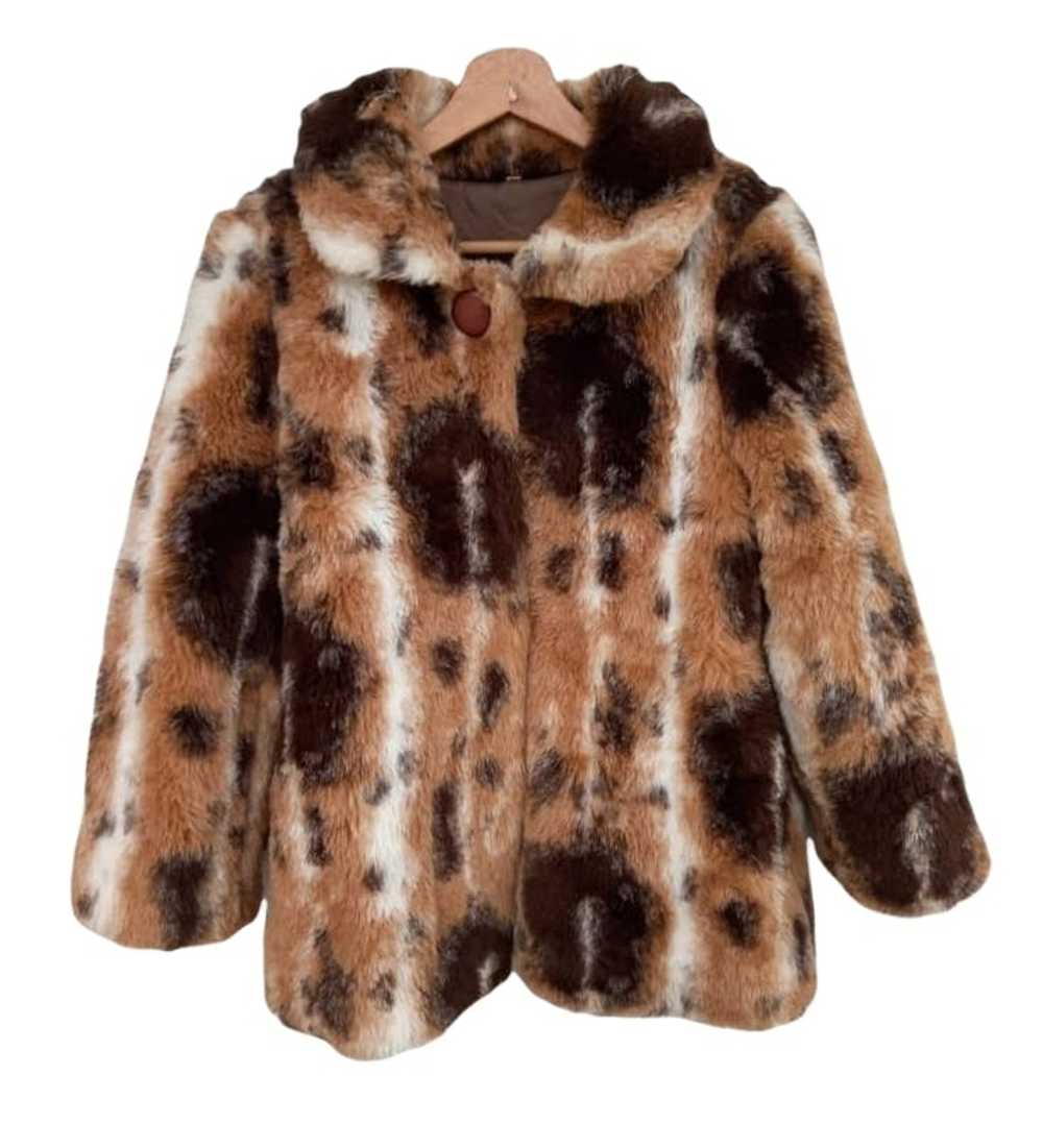 Mink Fur Coat × Streetwear Leapord Fur Nice Desig… - image 1