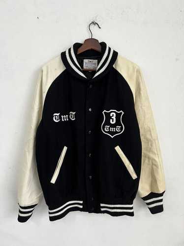 Tmt Japan × Varsity Jacket × Vintage Vintage TMT … - image 1