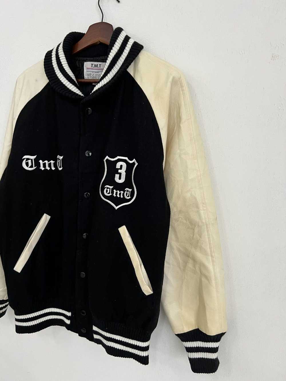 Tmt Japan × Varsity Jacket × Vintage Vintage TMT … - image 3