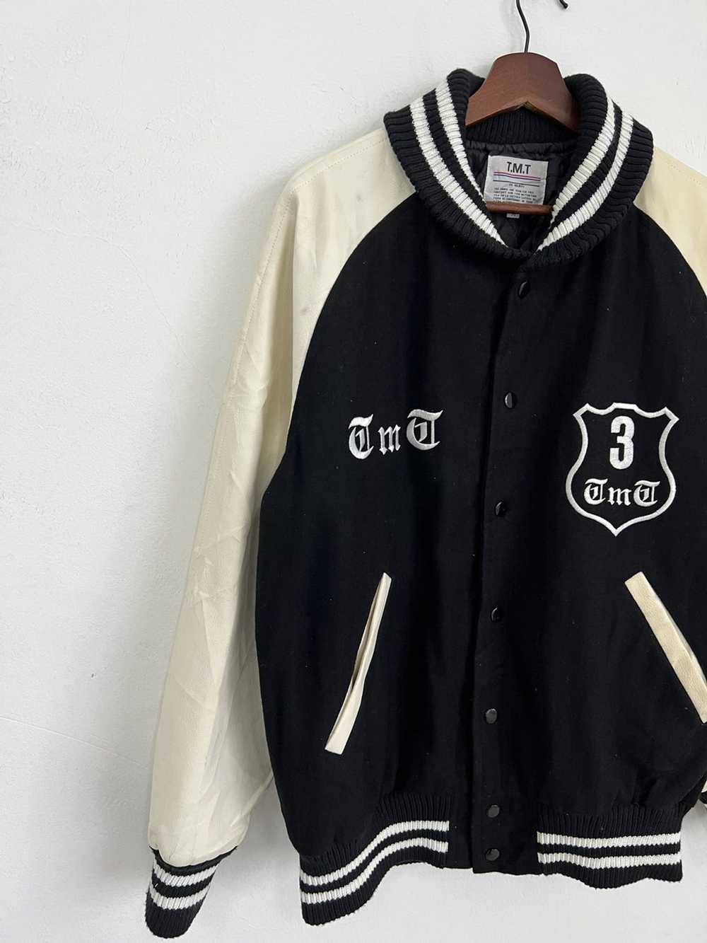 Tmt Japan × Varsity Jacket × Vintage Vintage TMT … - image 4