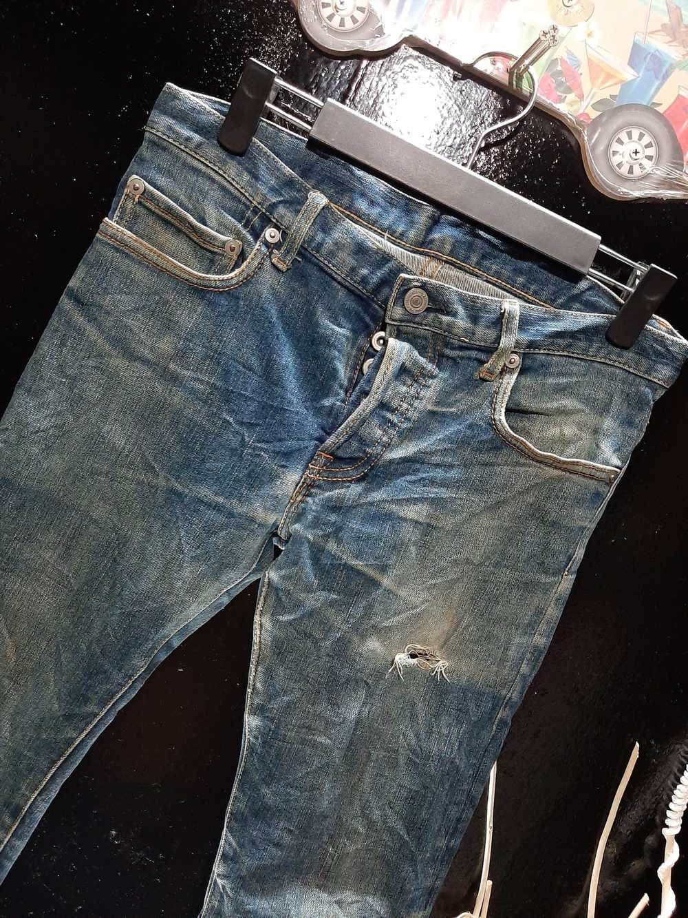 Distressed Denim × Japanese Brand TOKISHIRAZU JAP… - image 2