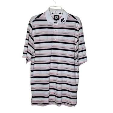 Footjoy FootJoy FJ Golf Polo Shirt Medium Knit Str