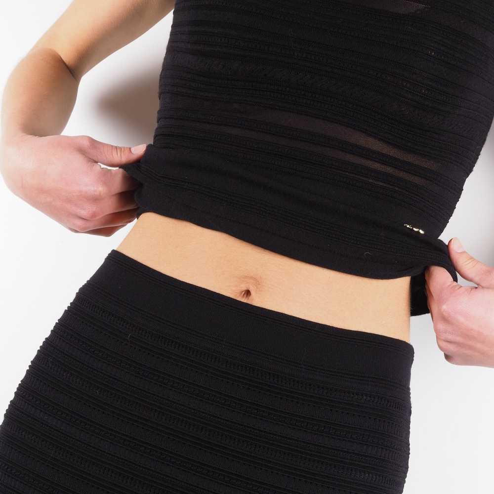 Roberto Cavalli Roberto Cavalli Black Skirt Top S… - image 8