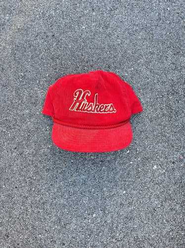 Vintage Vintage Nebraska huskers cursive corduroy 