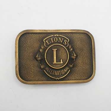 昭和 レトロ Lions Clubs International アンティーク Lot - (36) Foreign Vintage Lions Club Pins