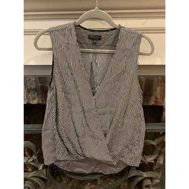 Rag & Bone Rag and Bone sleeveless striped wrap t… - image 1