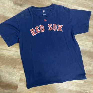 2005-10 BOSTON RED SOX VARITEK #33 MAJESTIC JERSEY (ALTERNATE) XL