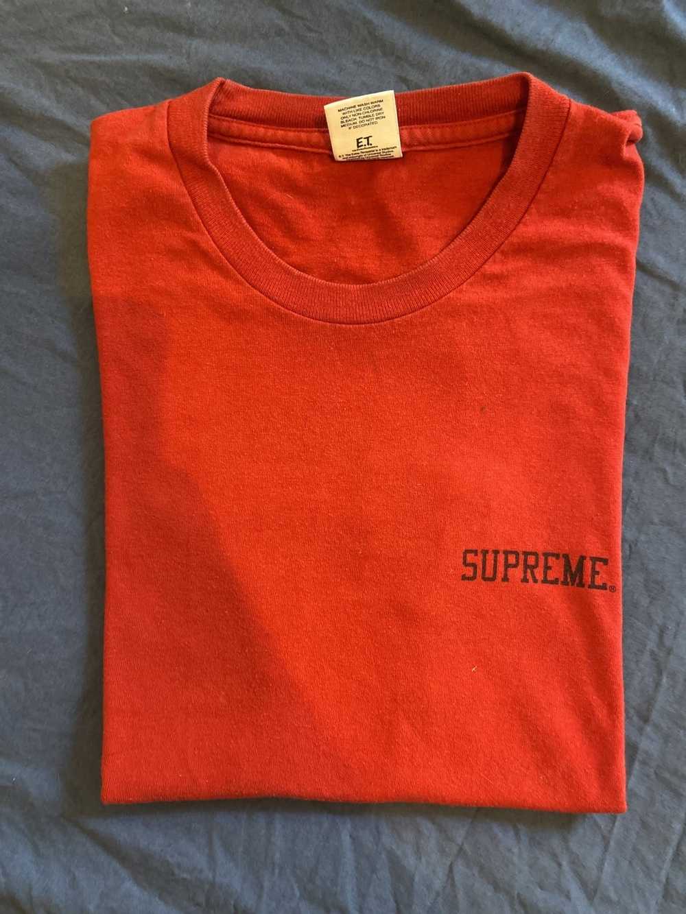 Supreme Supreme ET t-shirt red size S VG conditio… - image 7