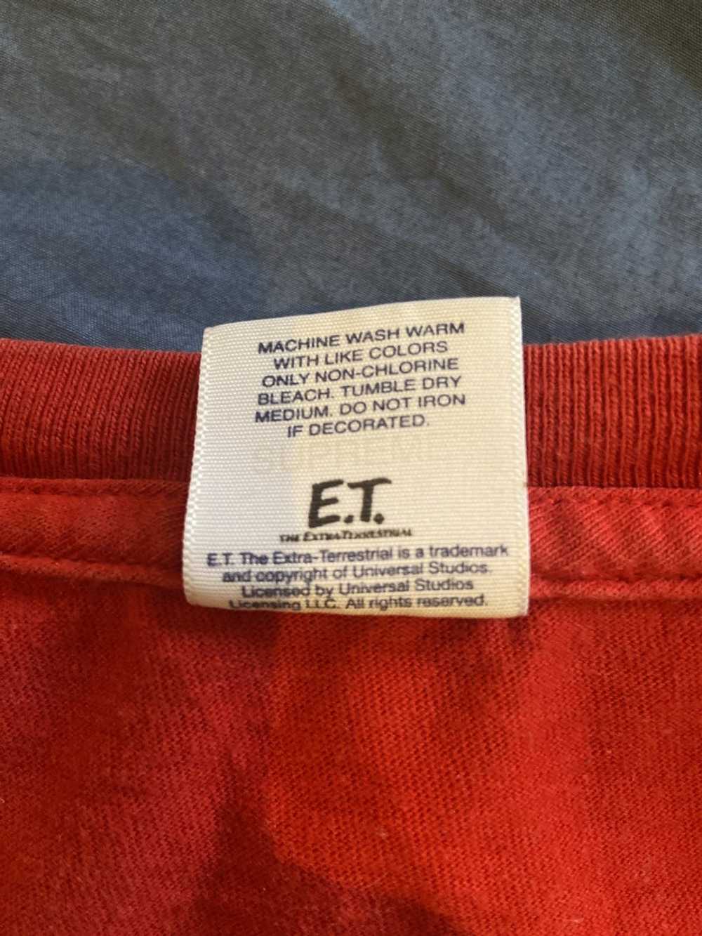 Supreme Supreme ET t-shirt red size S VG conditio… - image 8