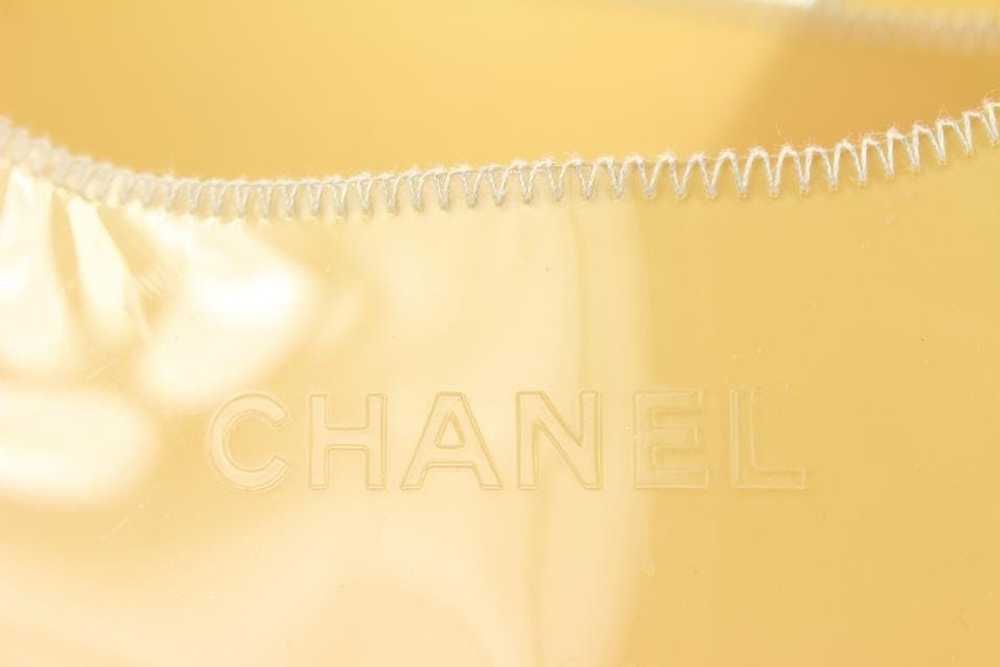 Chanel Chanel Clear Vinyl Patchwork Naked Shopper… - image 4