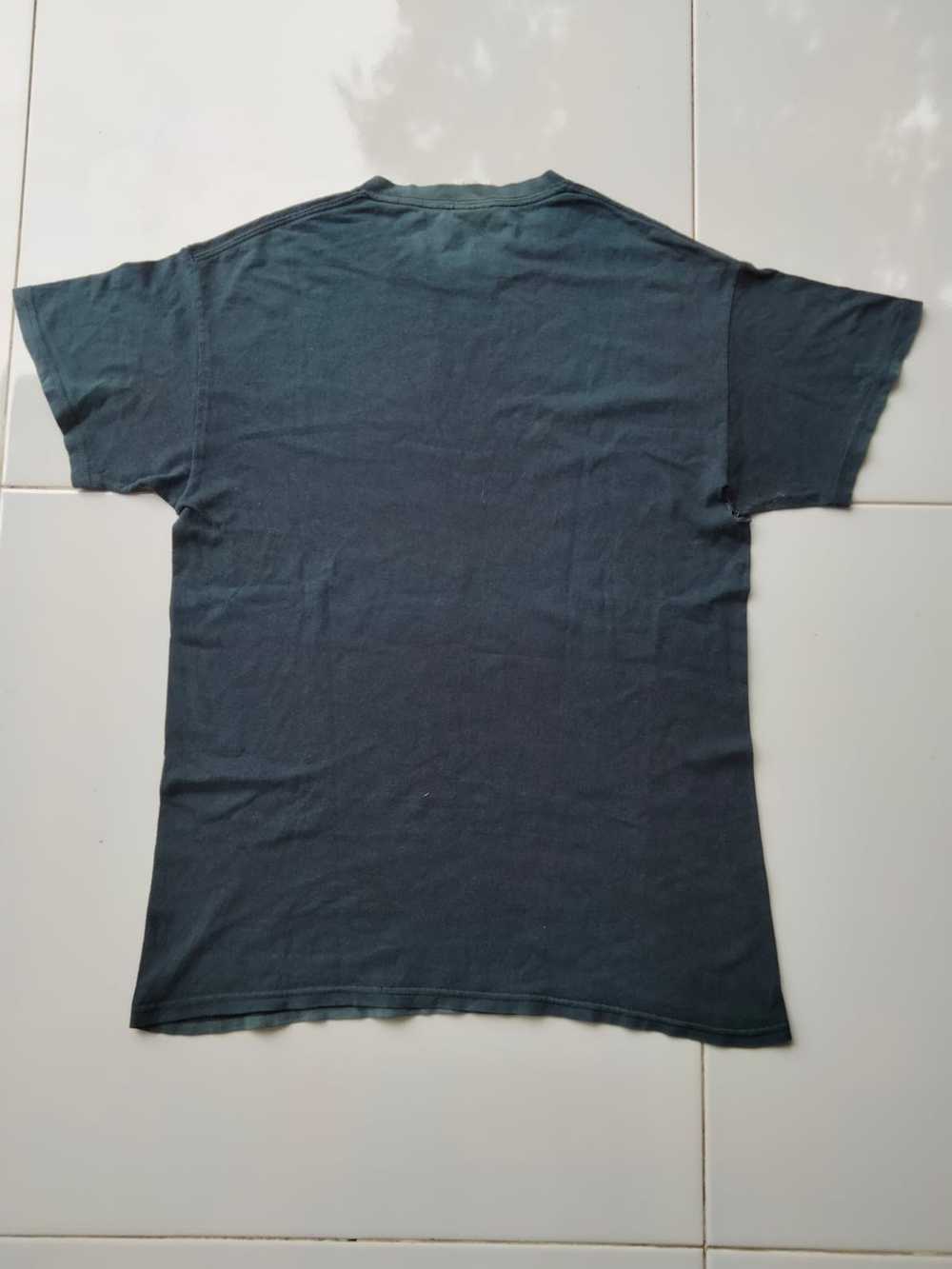Band Tees × Gildan × Rock T Shirt Biohazard damag… - image 5