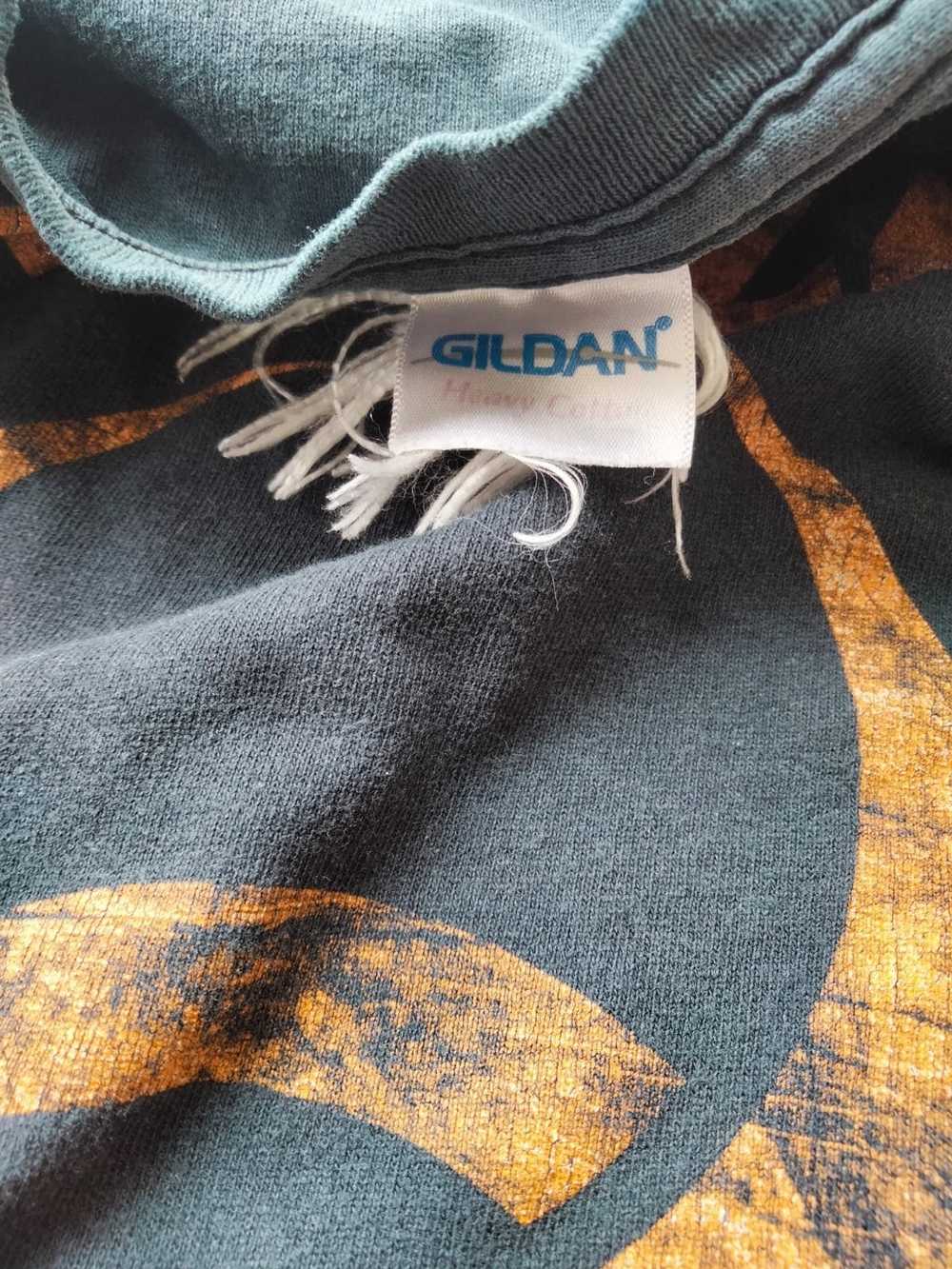 Band Tees × Gildan × Rock T Shirt Biohazard damag… - image 7