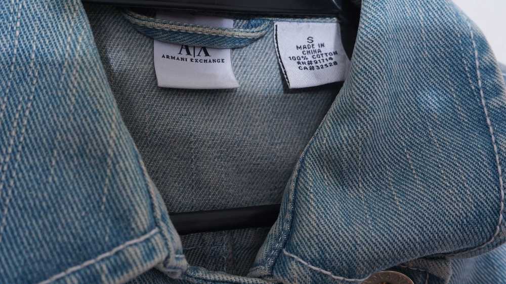 Armani Armani Exchange Denim Jacket Double Breast… - image 8