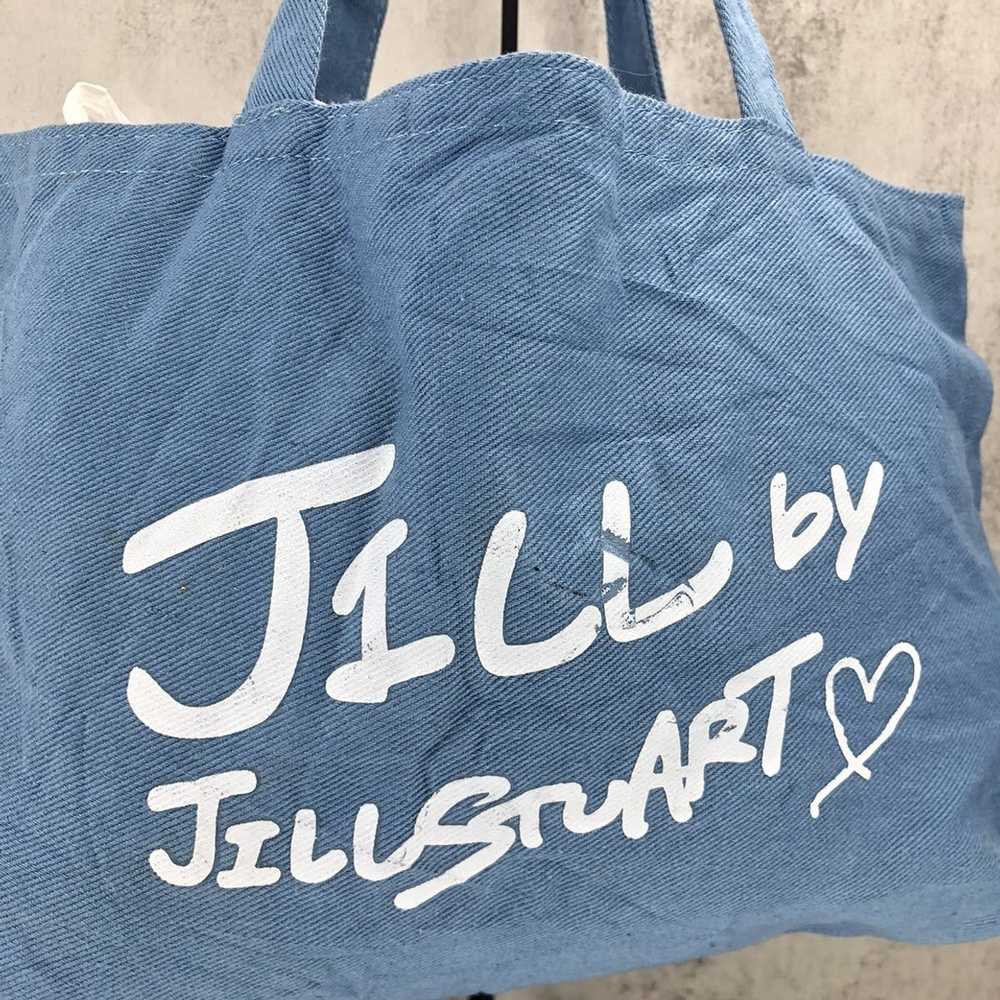 正規品・送料込◆JILLSTUART◆Stitch Point Canvas Tote Bag S Designer × Jil Stuart Jill Stuart Canvas Tote Bag