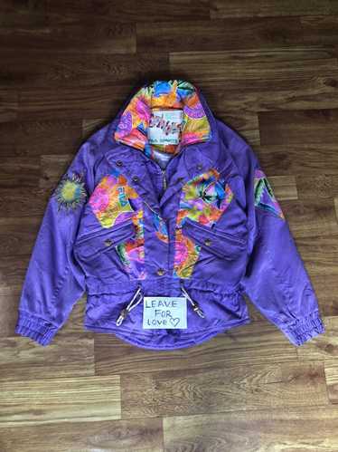 00s Burton quilted boa fleece jacket Y2K-