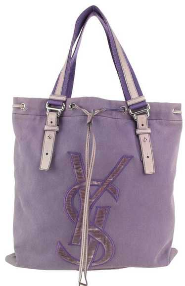 Other Saint Laurent Purple YSL Kahala Tote Bag 25s