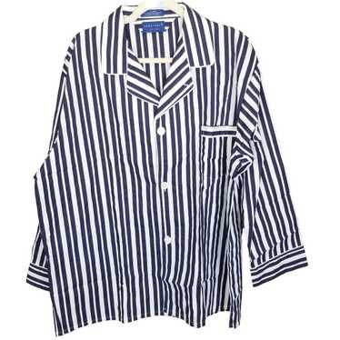 3D Monogram Stripe Accent Pajama Shirt - Ready-to-Wear 1ABQPQ