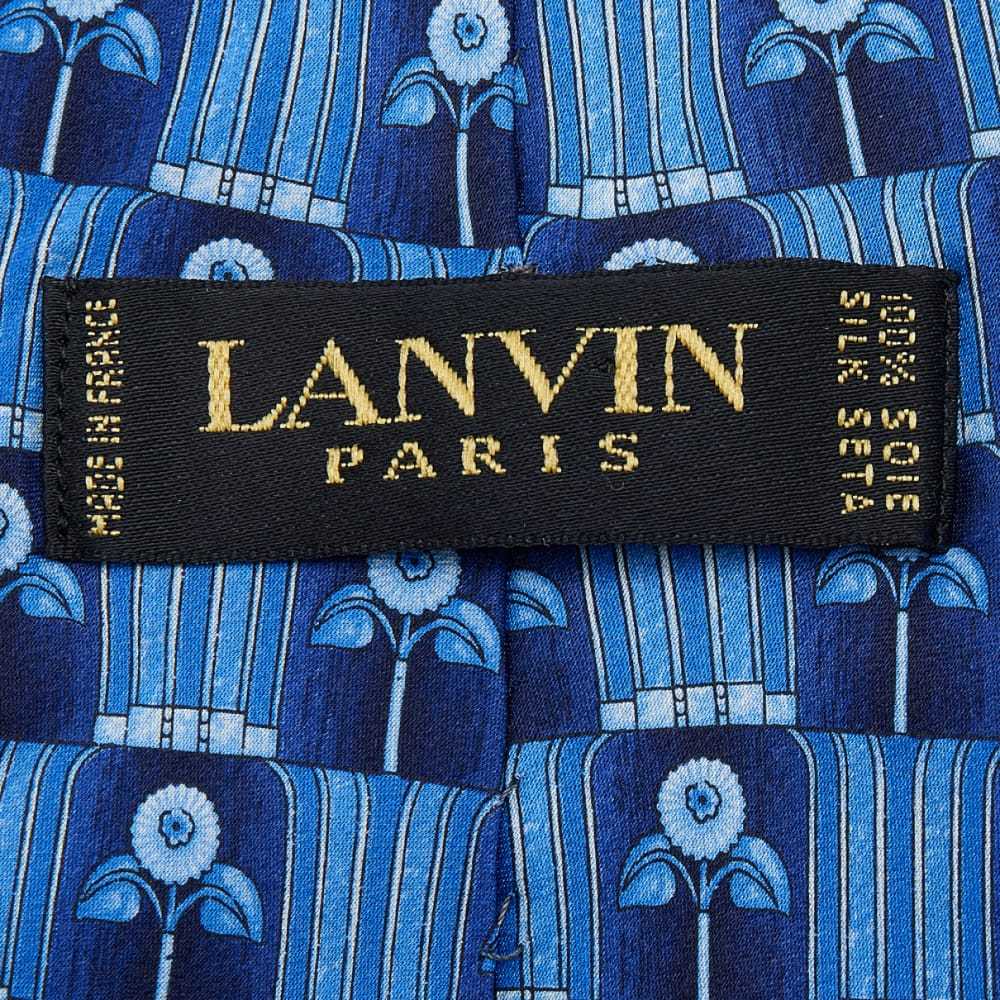 Lanvin Silk tie - image 3