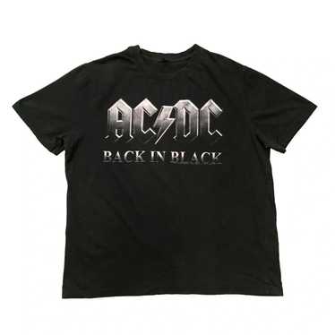 Acdc Back in Black Tie-Dye T-Shirt - 4XL