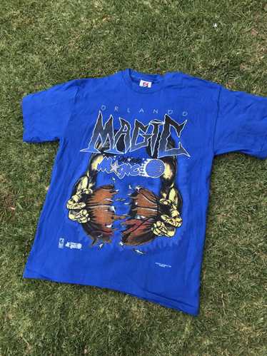 90's Orlando Magic NBA Warm Up Shirt Size Large – Rare VNTG