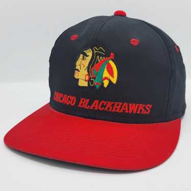 Vintage NHL Chicago Blackhawks Logo Athletic Splash Snapback Hat – 🎅 Bad  Santa