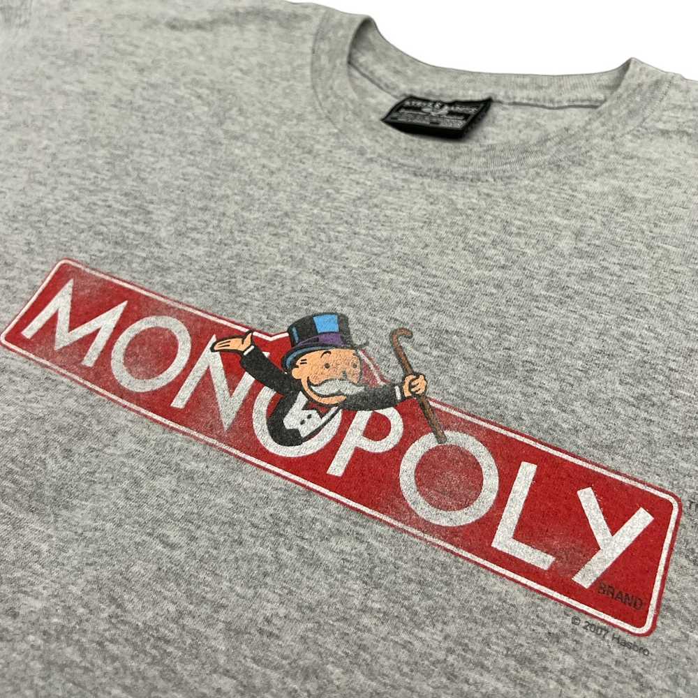 Vintage Vinatge 2007 Hasbro Monopoly Tee - image 2