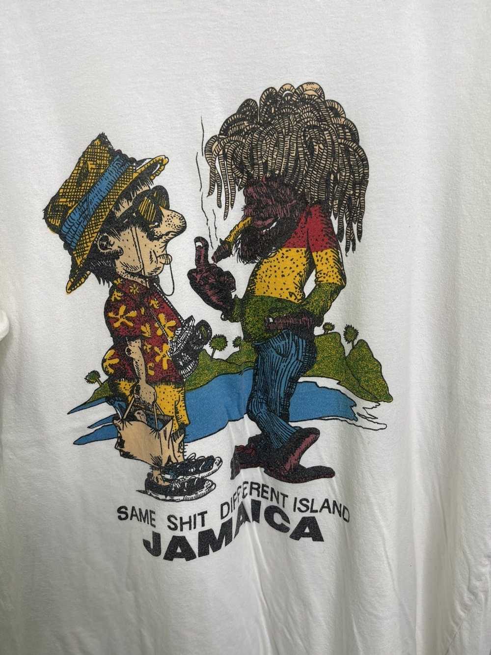 Streetwear Jamaican same shit different island - Gem