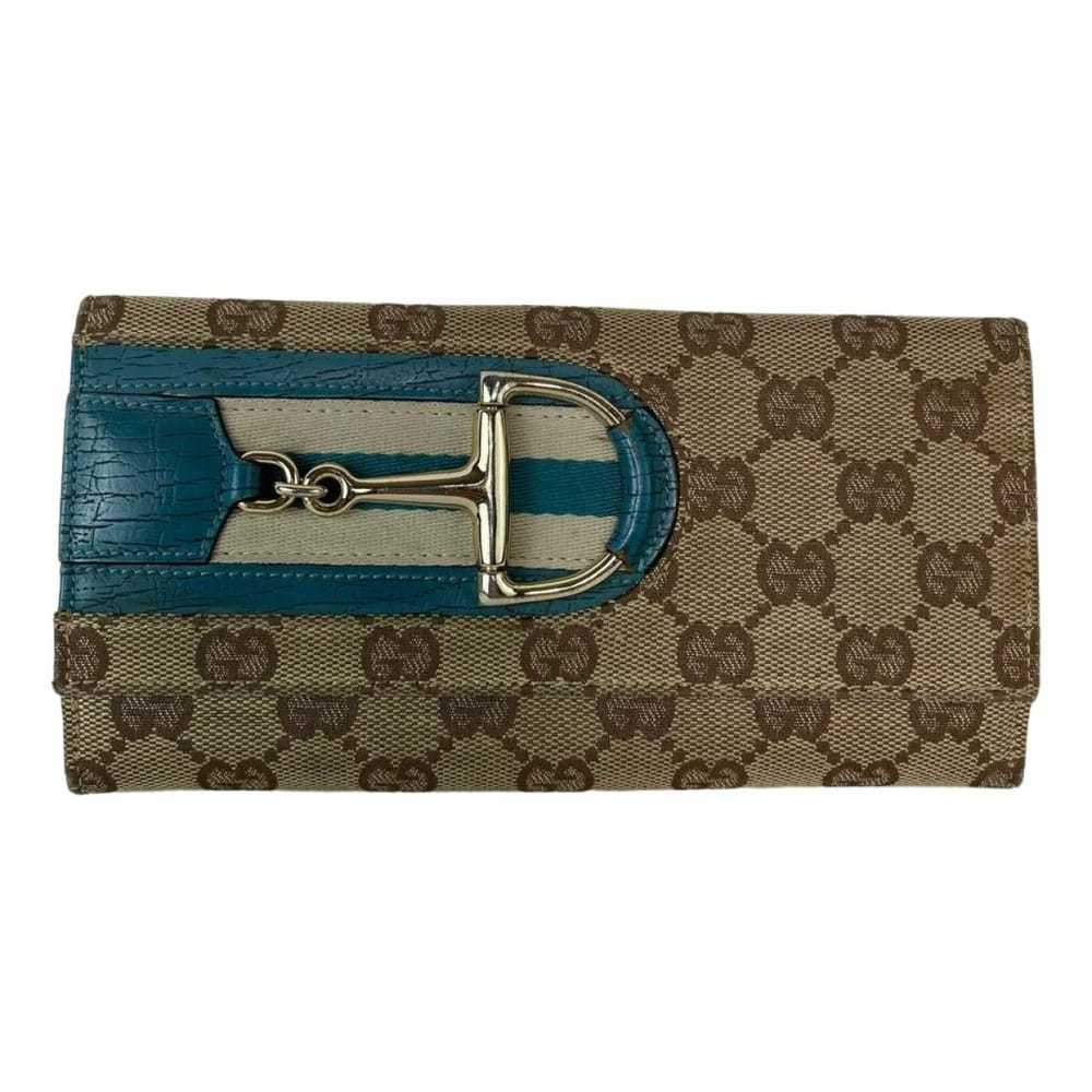 Gucci Continental cloth wallet - image 1