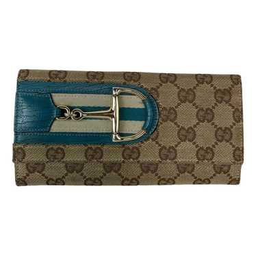 Gucci Continental cloth wallet