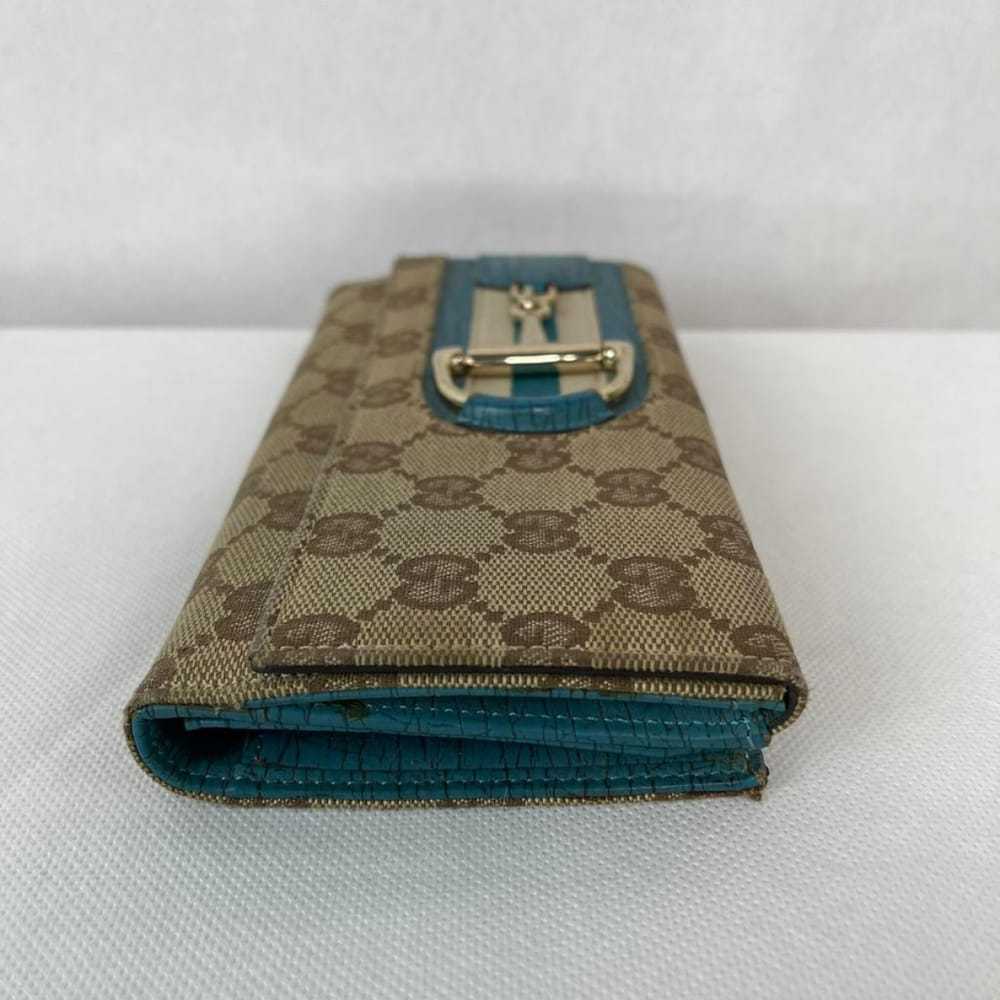 Gucci Continental cloth wallet - image 9