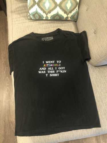 Travis Scott Astroworld t shirt