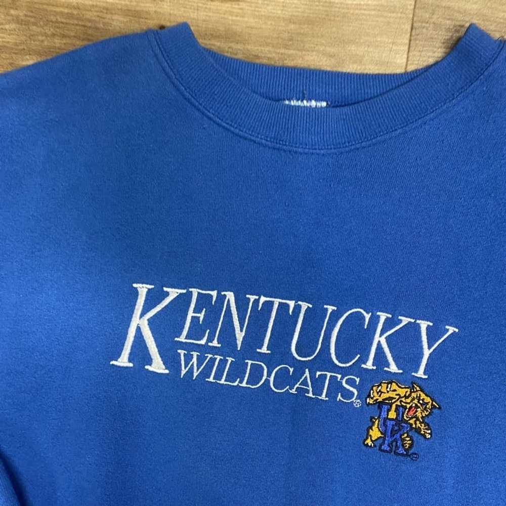 Vintage KENTUCKY WILDCATS VINTAGE 90s COLLEGE SWE… - image 2