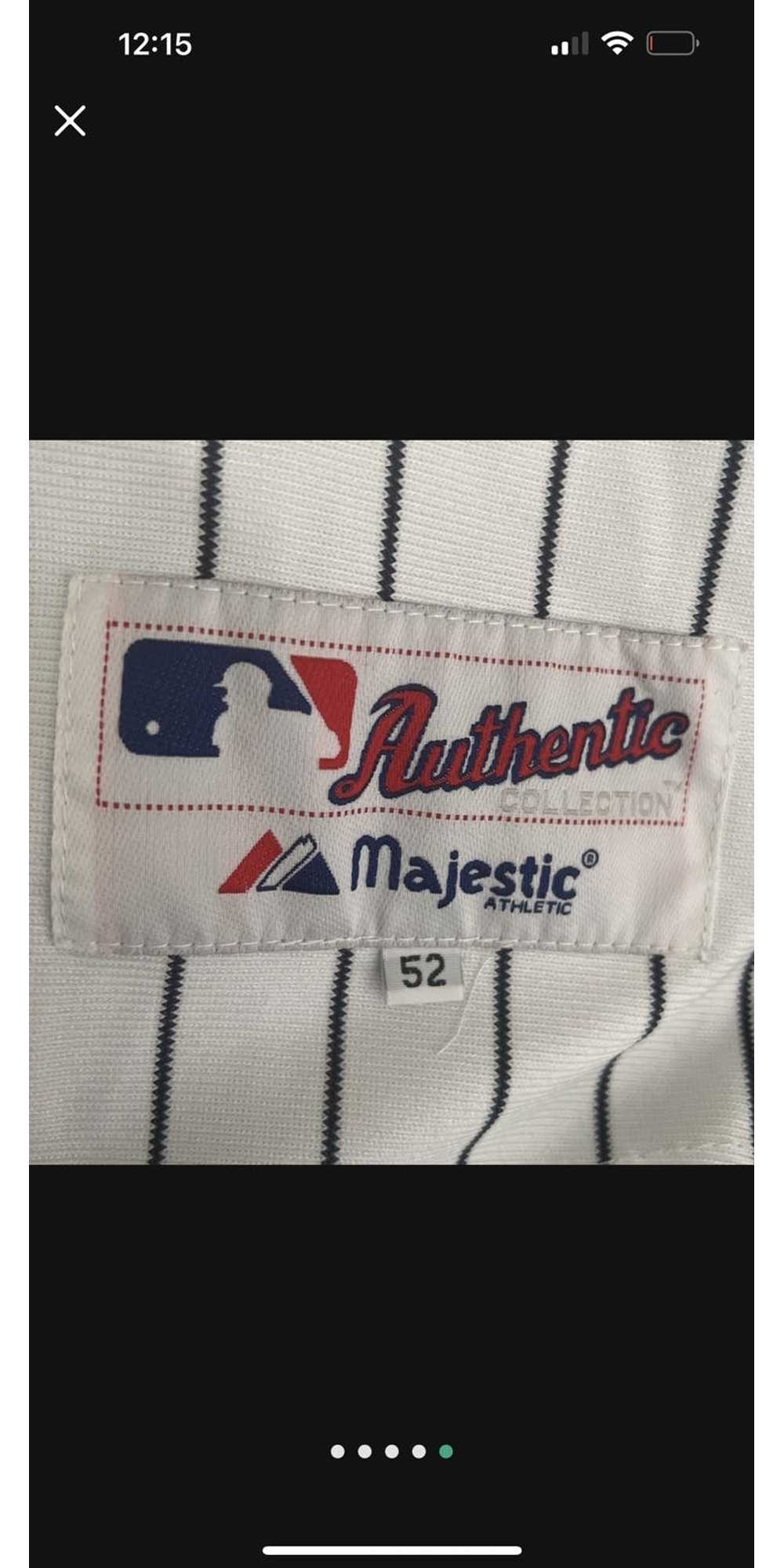 Authentic Majestic SIZE 52 2XL, NEW YORK YANKEES, DEREK JETER