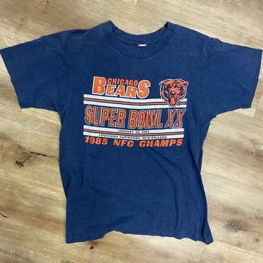 80s Vintage Chicago Bears Super Bowl XX Champions T Shirt / 