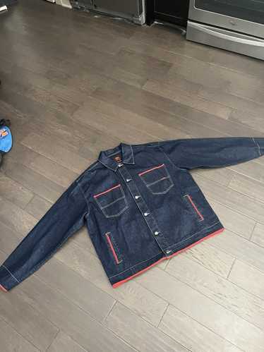 Streetwear × Vintage Vintage Y2K DTEK Jean jacket