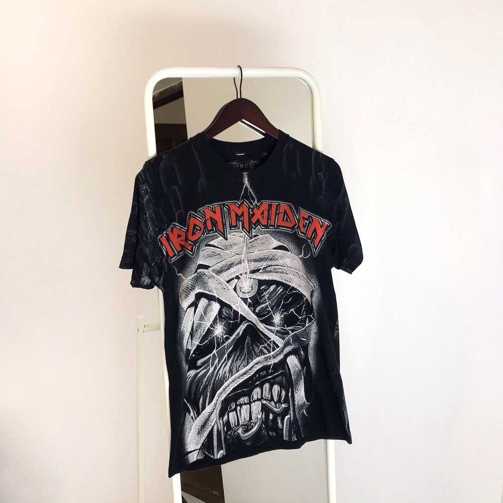 Iron Maiden × Rock T Shirt × Vintage Vintage Iron… - image 1