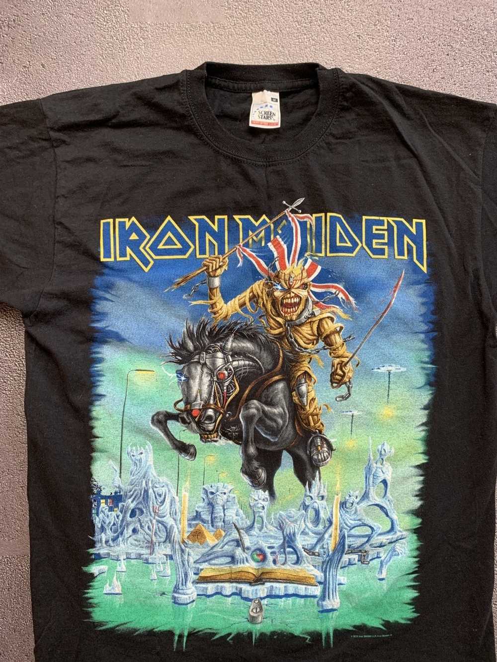Band Tees × Iron Maiden × Vintage FOTL Iron Maide… - image 3
