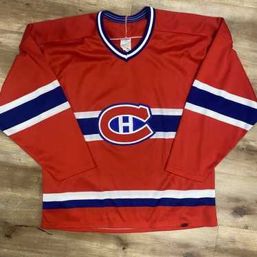 CCM VINTAGE HOCKEY MONTREAL CANADIENS JERSEY SIZE XL - Able Auctions