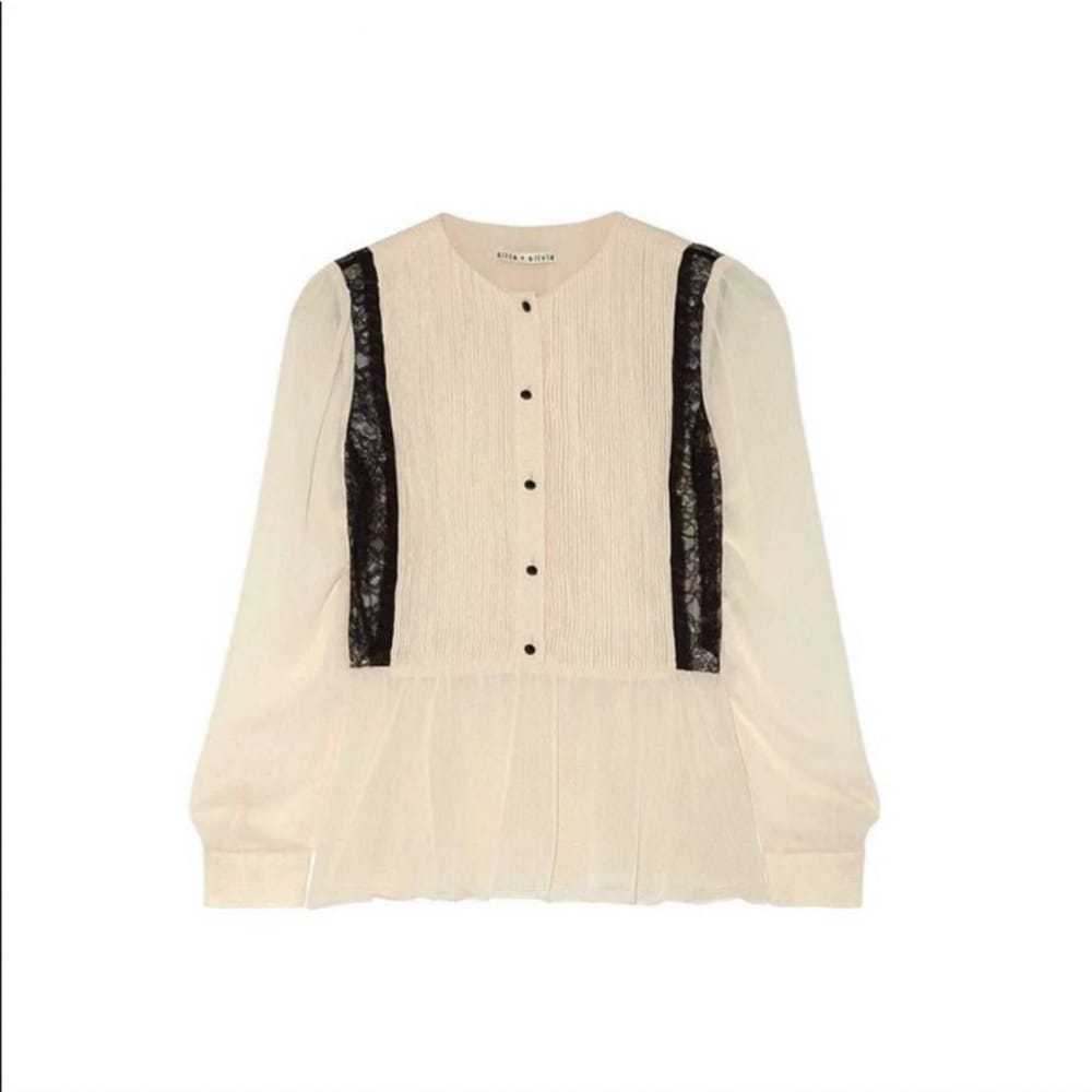 Alice & Olivia Lace blouse - image 6