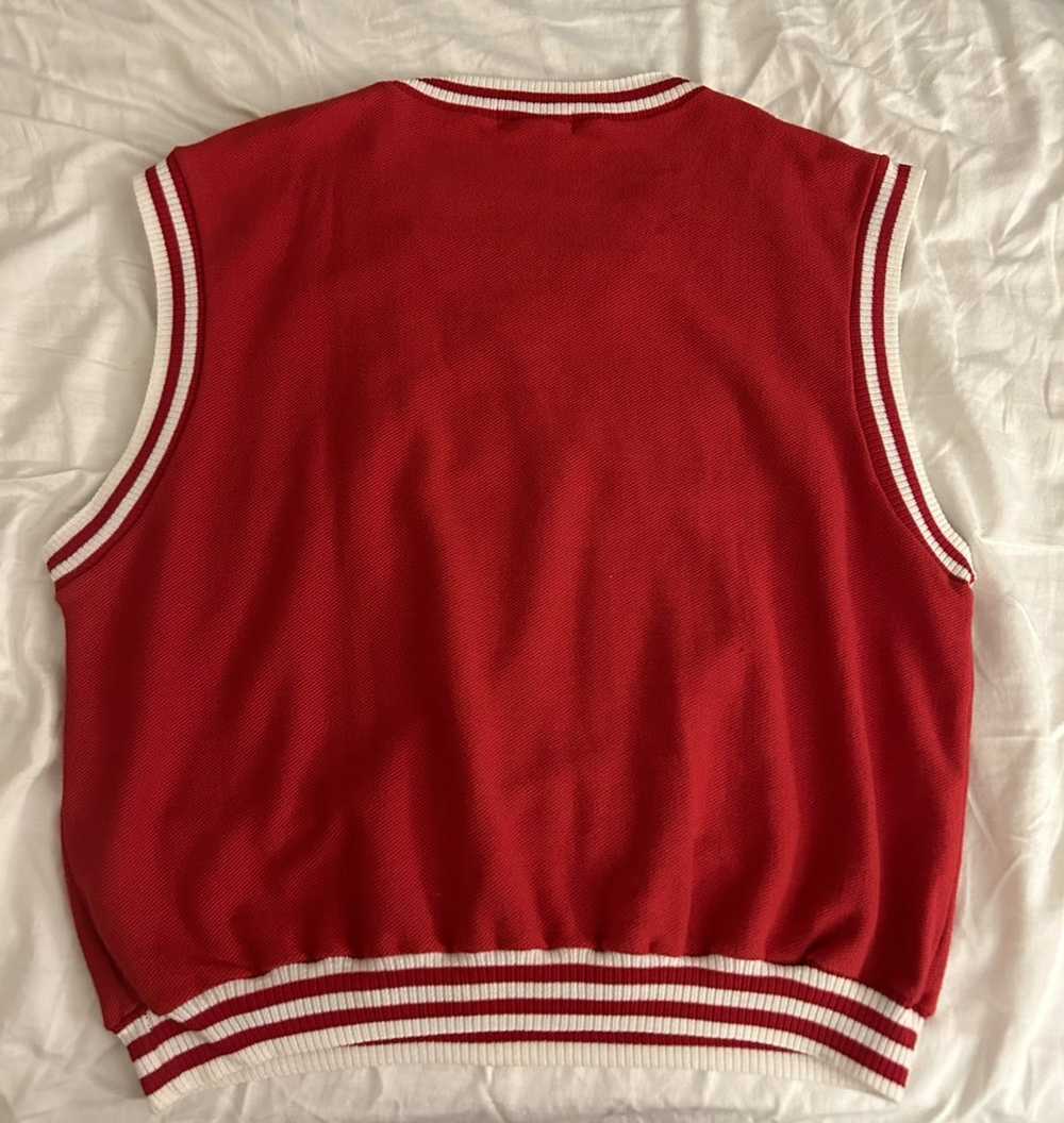 Streetwear × Vintage Vintage golf red sweater vest - image 3