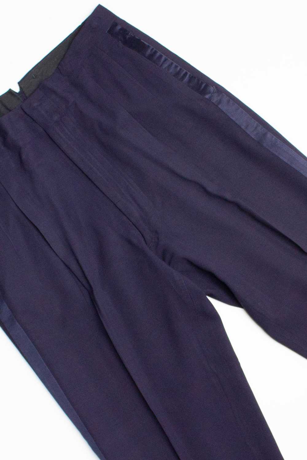 Vintage 1950s Tuxedo Pants 422 - image 2