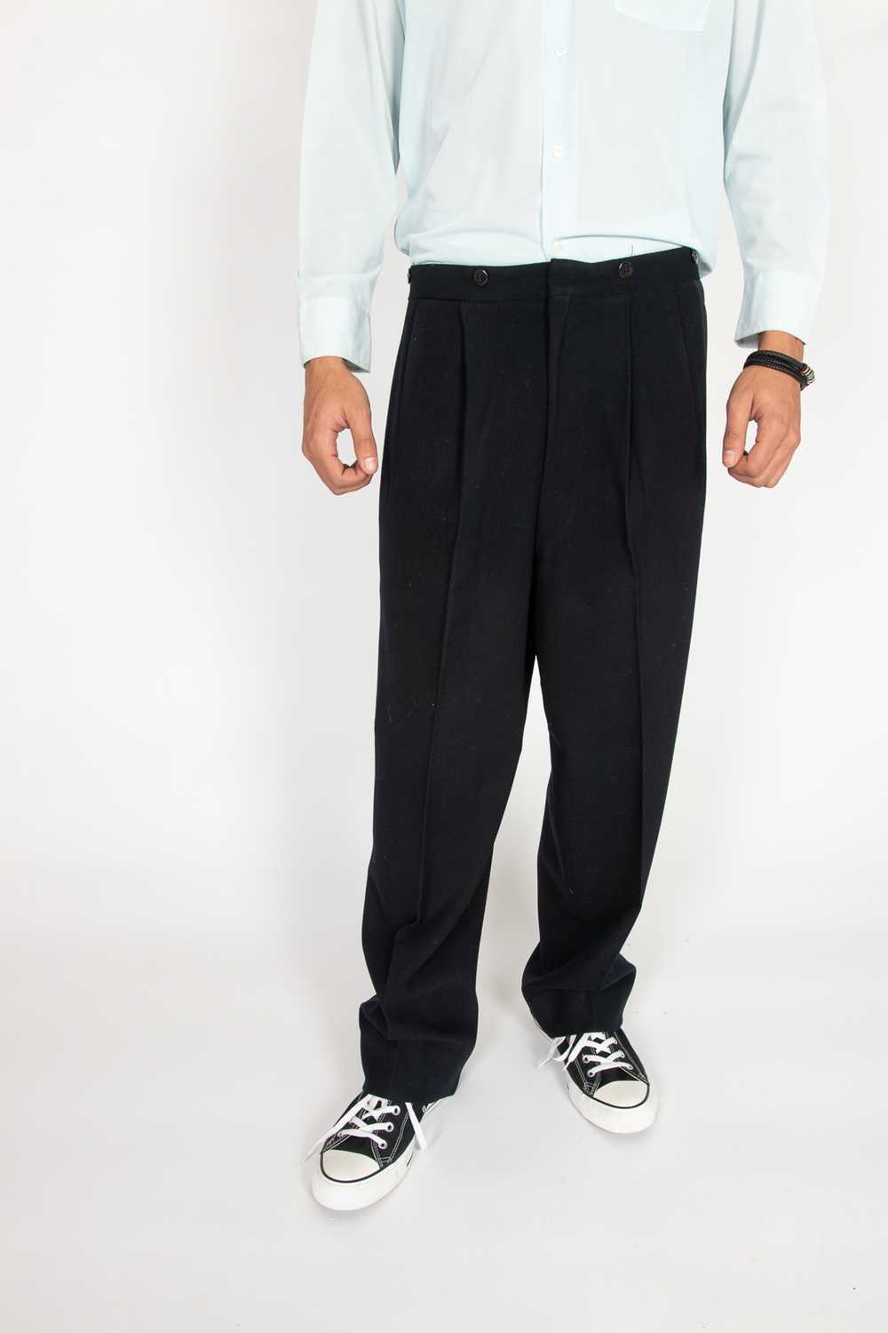 Vintage 1950s Tuxedo Pants 421 - image 1