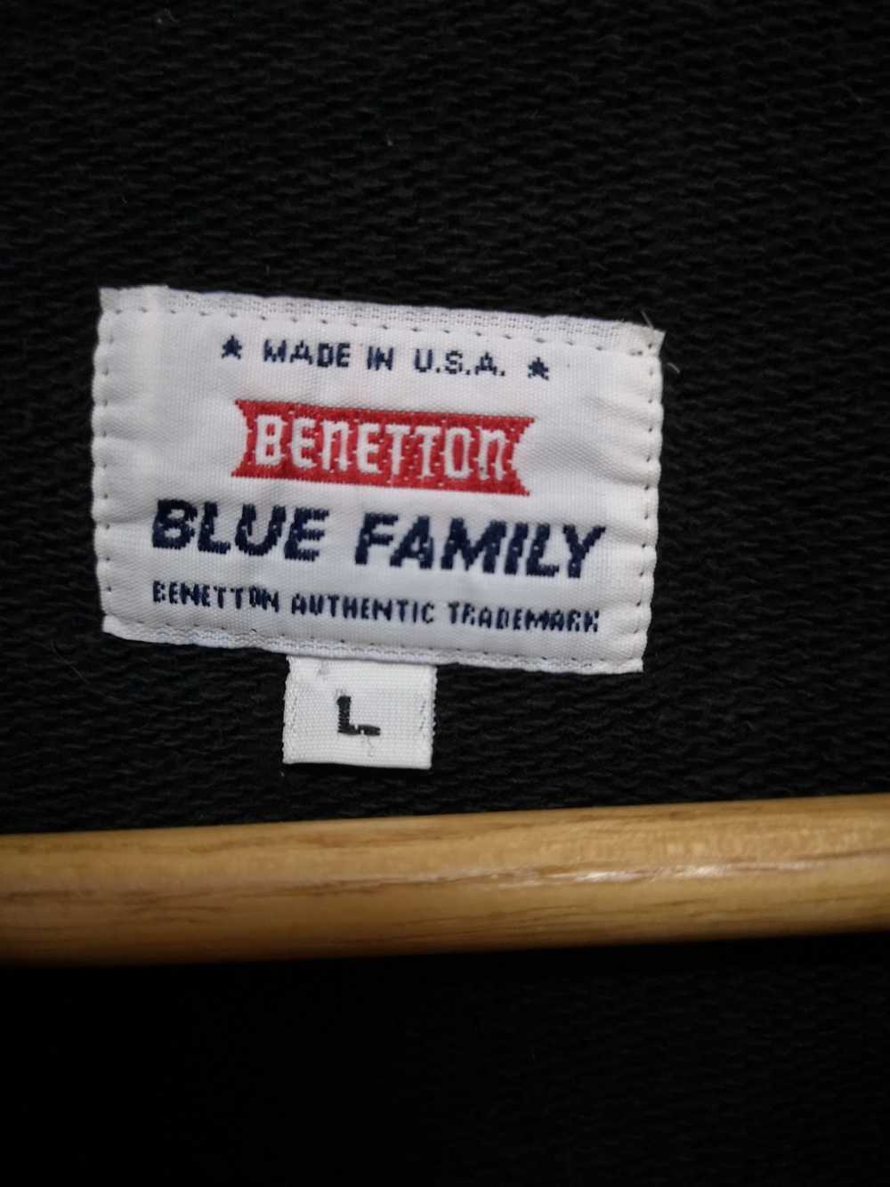 Benetton VINTAGE BENETON BLUE FAMILY MADE IN USA … - image 4