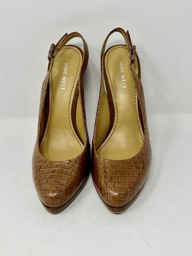 Nine West Nine West Slingback Leather Realluvo Hee