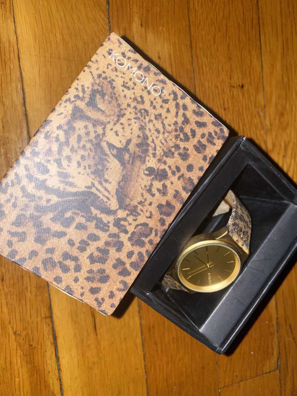 Komono × Streetwear × Watch Ladies cheetah print … - image 2