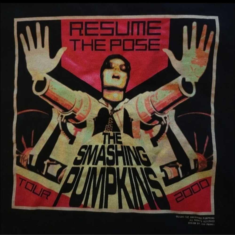 Tultex The Smashing Pumpkins Size XL Tour Shirt F… - image 3